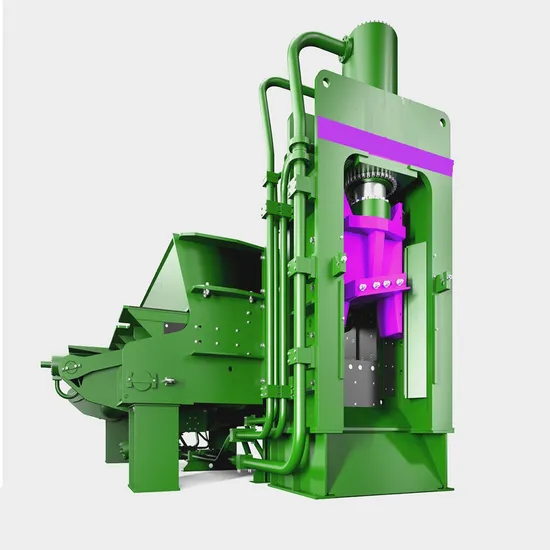 10t/H to 65t/H Scrap Shear Scrap Metal Shear with Side Compression 500ton to 2500ton Scrap Shear Baler